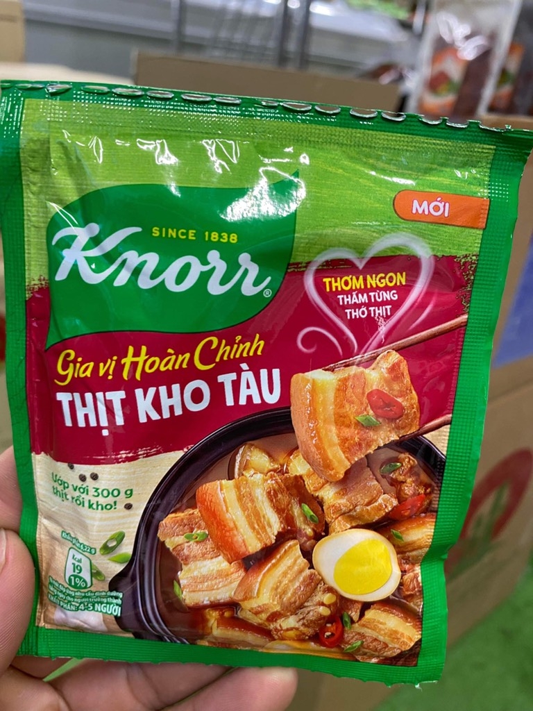 Gia Vị Knorr  - Thịt Kho Tàu