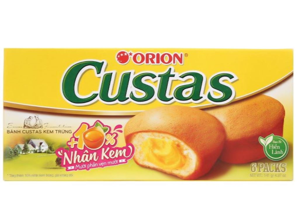 Bánh Trứng Custas - Custas ソフトケーキ