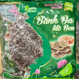Bánh Đa Mè Đen Ngon - ゴマ入りバィン.ダ