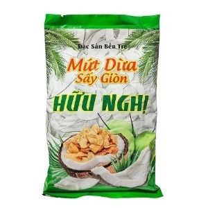 Mứt Dừa Sấy Giòn - ドライココナッツ肉