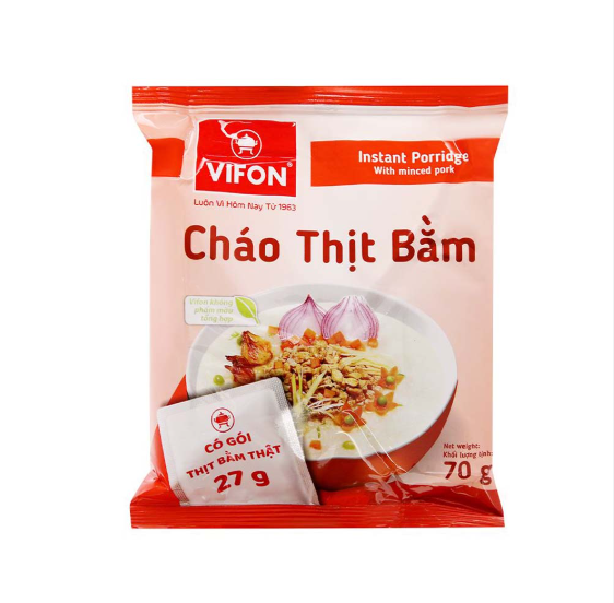 Cháo Ăn Liền Vifon - ビフォンインスタントお粥