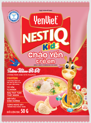 Cháo Yến Ăn Liền - Yến Việt - Gói 50g - インスタントお粥