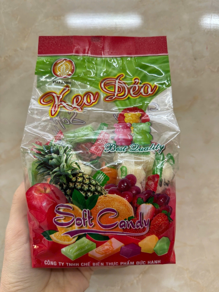 Kẹo Dẻo Vị Hoa Quả Túi 400g