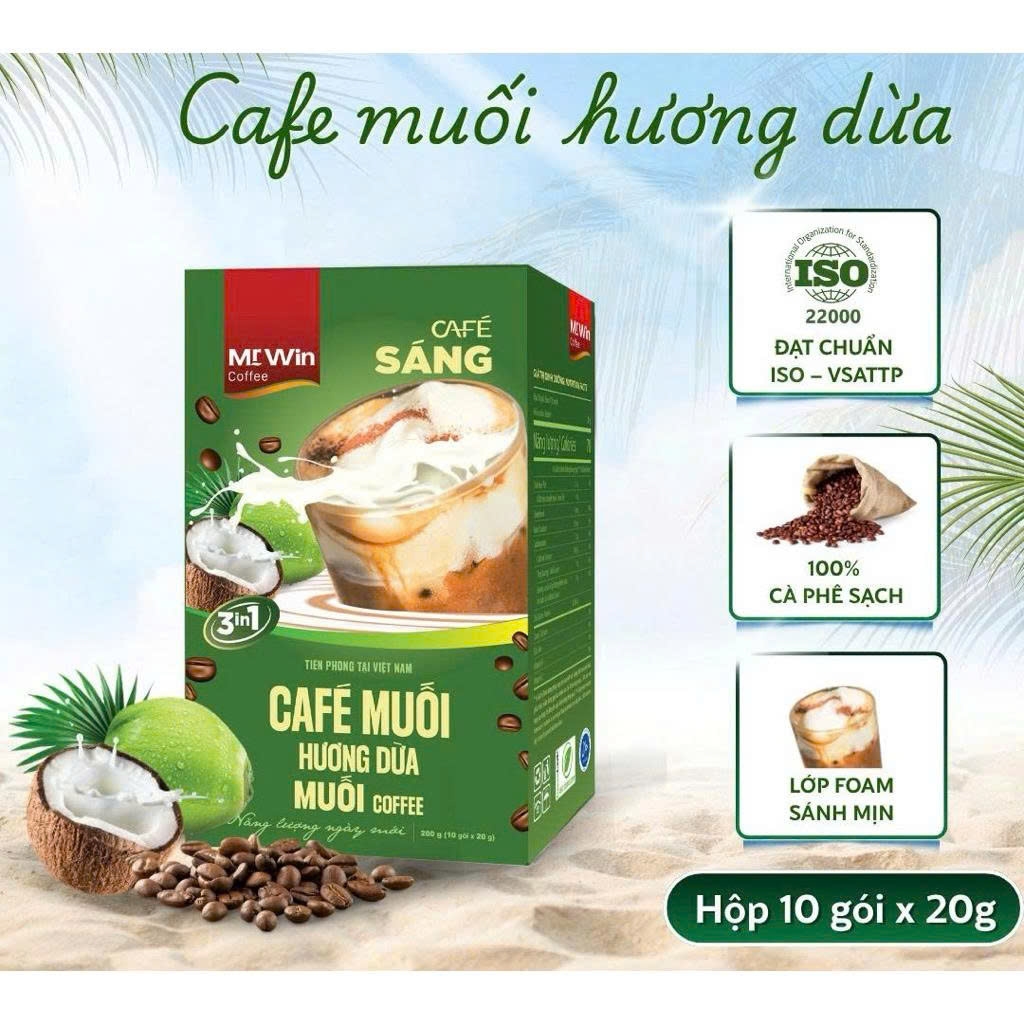 Cà phê Muối - Hộp 200g - 塩味コーヒー