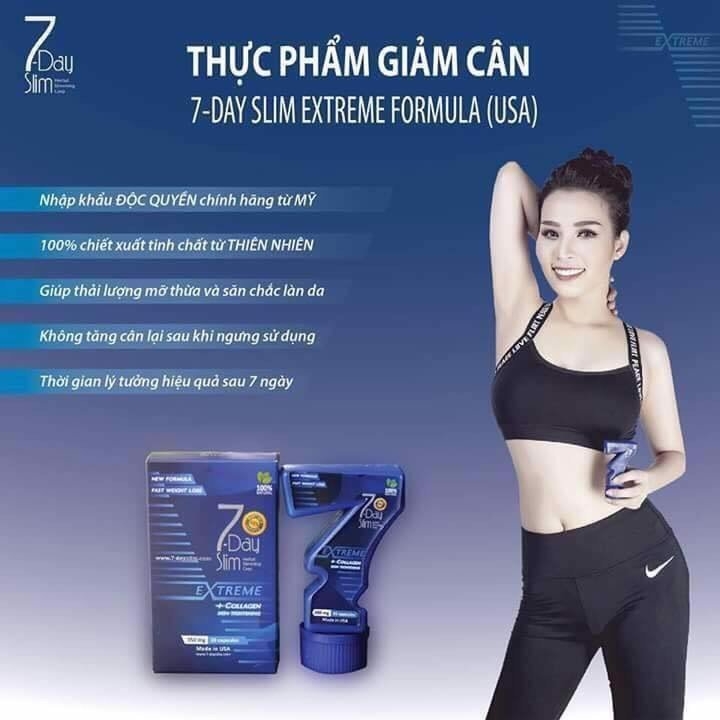 Thuốc Giảm Cân Slimming Healthcare LL 7-Dayslim Complex