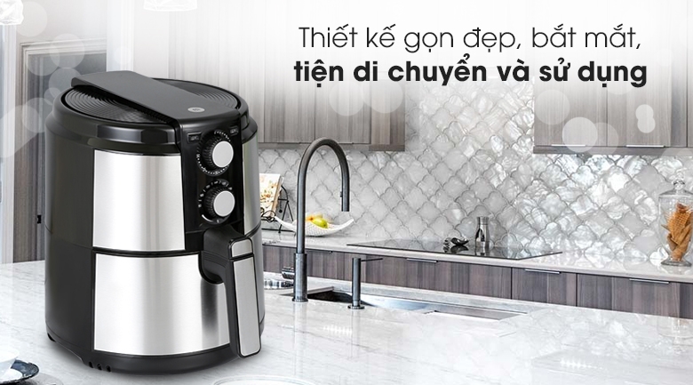 Nồi chiên không dầu Mishio MK-220 5 lít