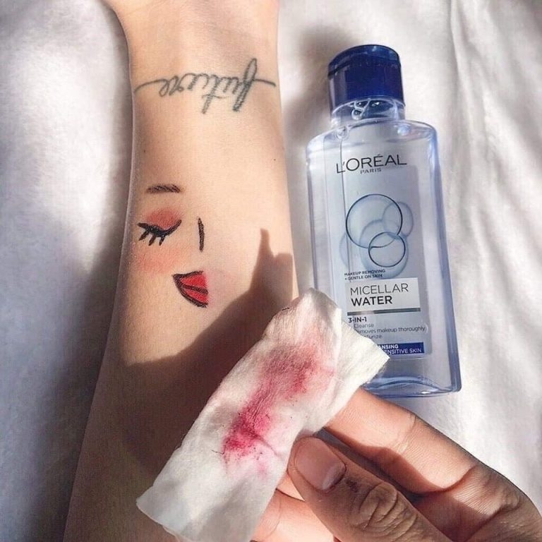 Nước Tẩy Trang L'Oreal Làm Sạch Sâu Trang Điểm 400ml Micellar Water 3-in-1 Deep Cleansing Even For Sensitive Skin