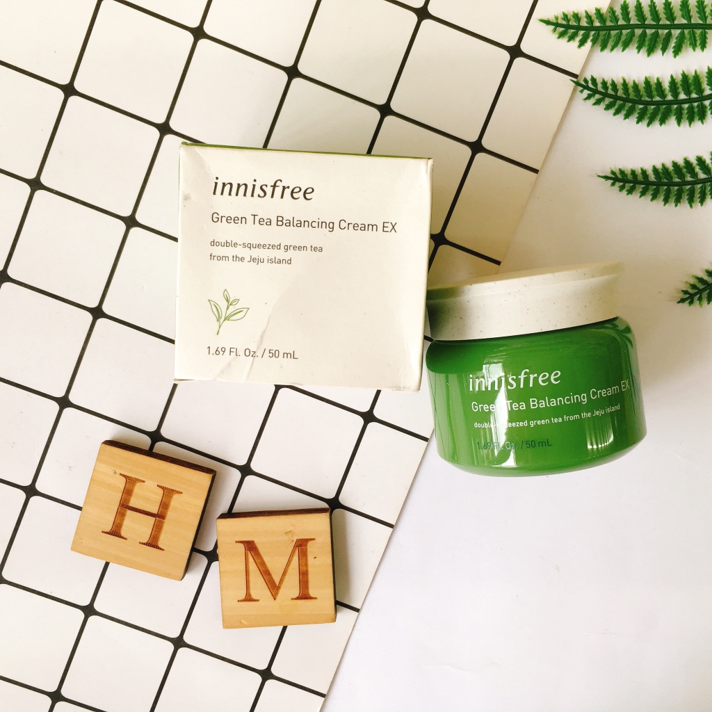 Kem Dưỡng Da Innisfree Green Tea Balancing Cream EX 50ml