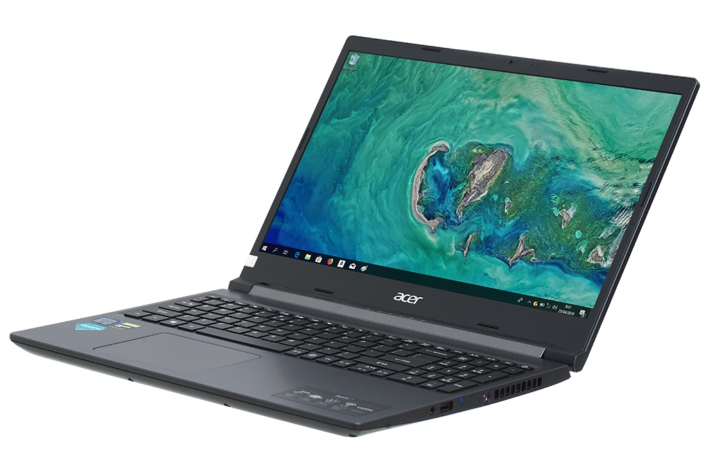 Laptop Acer Aspire 7 A715 75G 52S5 i5 9300H/8GB/512GB/4GB GTX1650Ti/Balo/Win10 (NH.Q85SV.002)