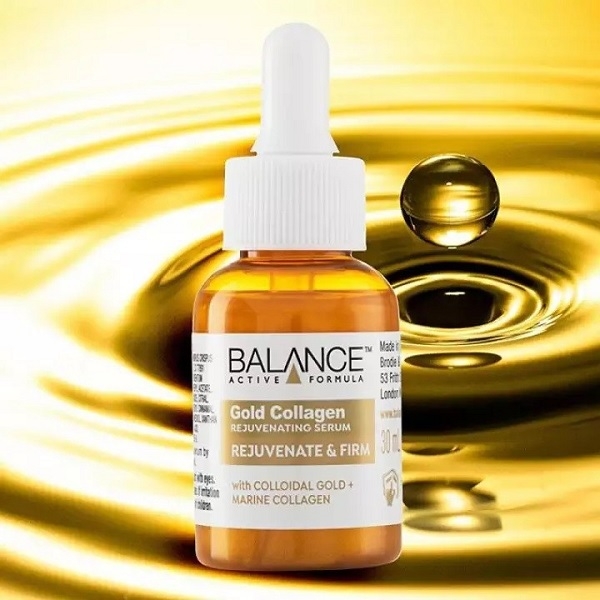 Tinh Chất Vàng Balance Active Formula Dưỡng Căng Bóng Da, Ngừa Lão Hóa 30ml Gold Collagen Rejuvenating Serum