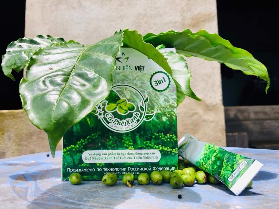 Cà Phê Xanh Giảm Cân Thiên Việt