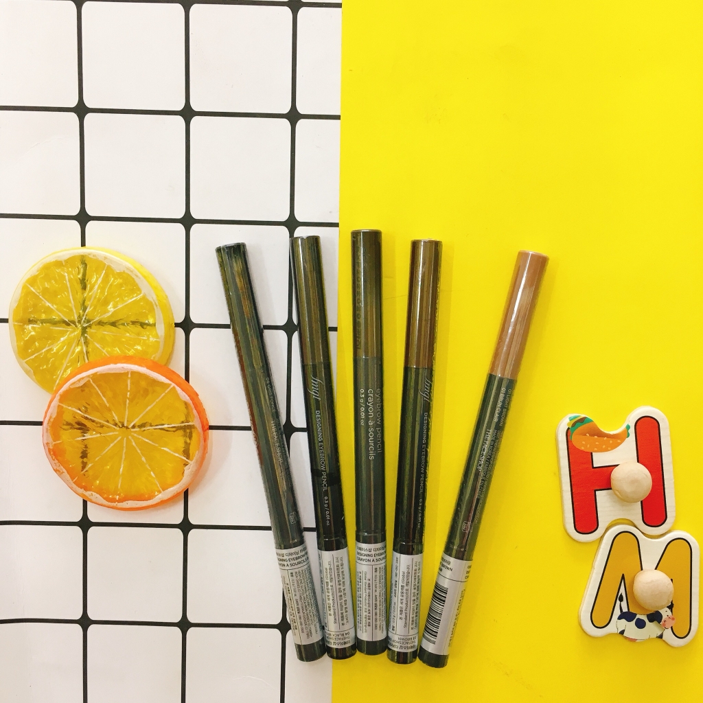 Chì Kẻ Mày 2 Đầu The Face Shop Designing Eyebrow Pencil