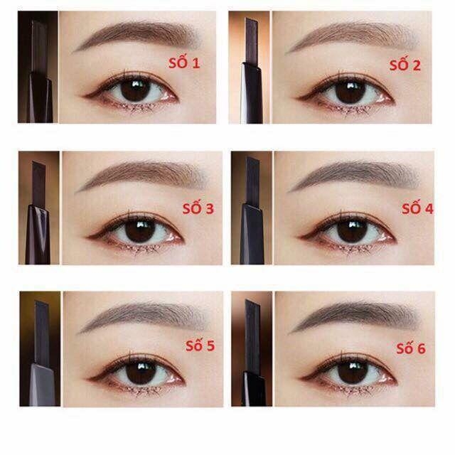 Chì Kẻ Mày 2 Đầu The Face Shop Designing Eyebrow Pencil