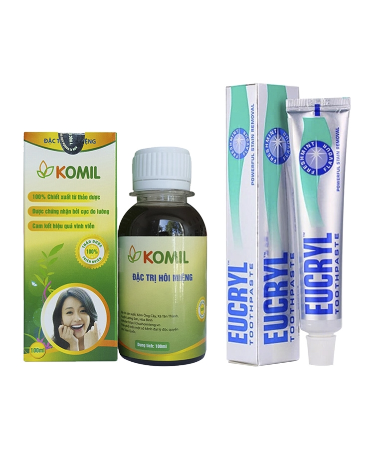 Combo Chữa Hôi Miệng Tại Nhà