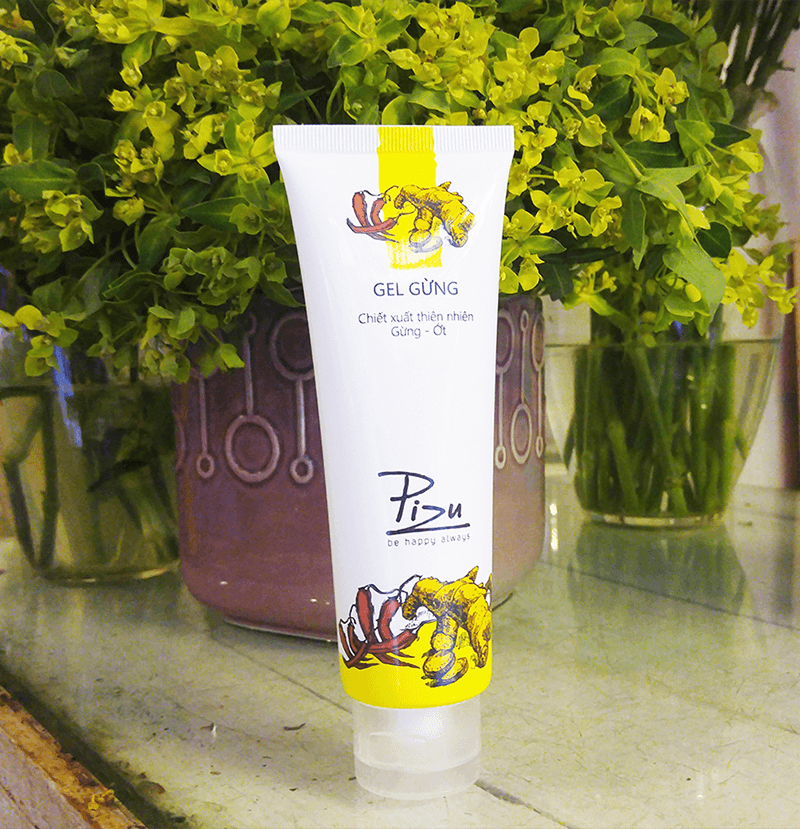 Gel Gừng Giúp Tan Mỡ Pizu