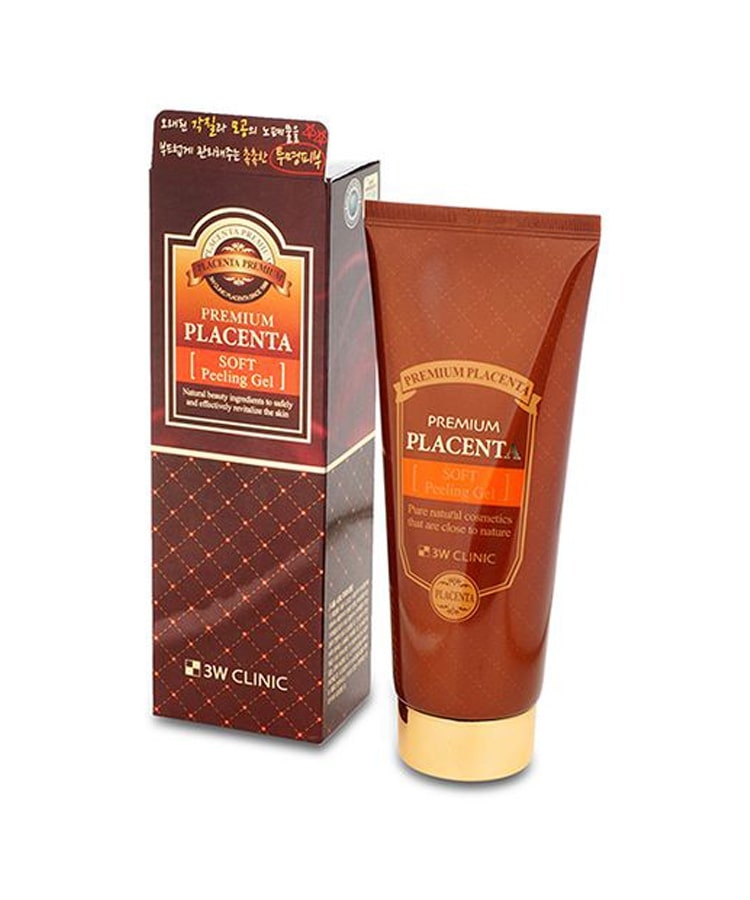 Gel Tẩy Tế Bào Chết 3W Clinic Premium Placenta Soft Peeling Gel 180ml