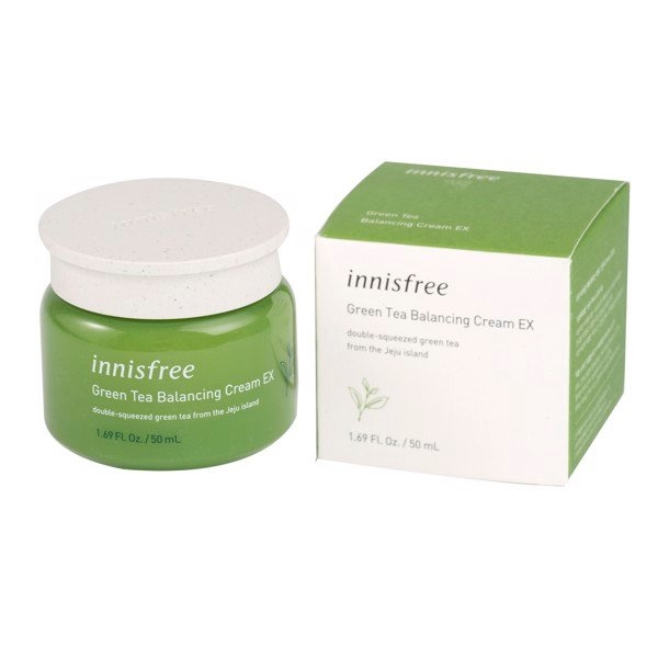 Kem Dưỡng Da Innisfree Green Tea Balancing Cream EX 50ml