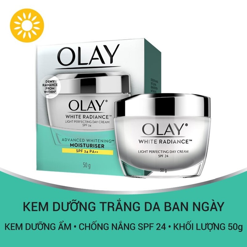 Kem Dưỡng Sáng Da Ban Ngày Olay SPF24 50g White Radiance Day Cream