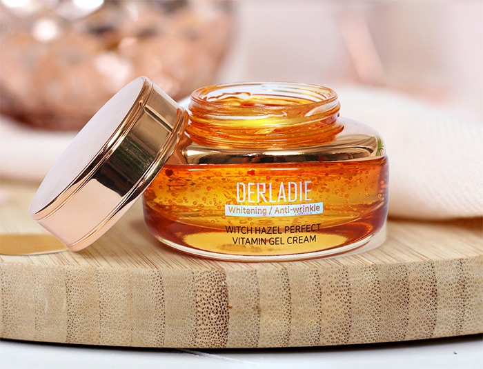 Kem dưỡng Derladie Witch Hazel Perfect Vitamin Gel Cream - Giải pháp cho làn da thâm mụn, sẹo rỗ
