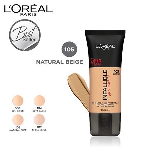Kem Nền L’Oreal Infallible Pro-Matte 24HR Foundation