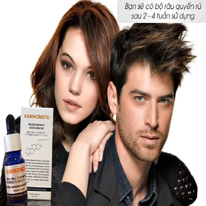 Serum mọc râu Kaminomoto Nhật Bản