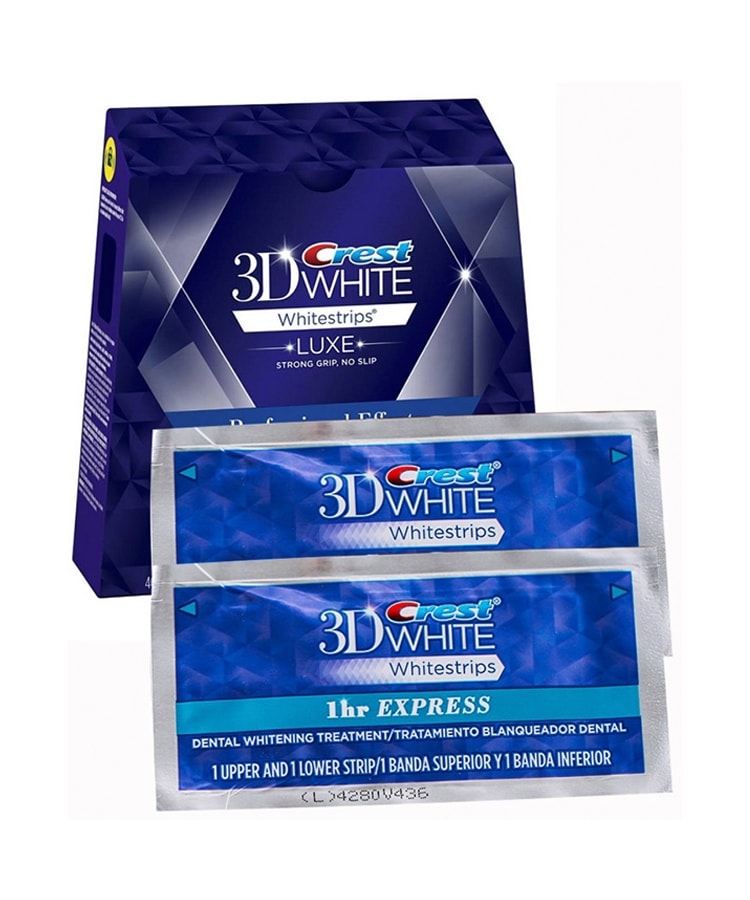 Miếng dán trắng răng Crest 3D White Professional Effects ( Combo liệu trình 4 Miếng)