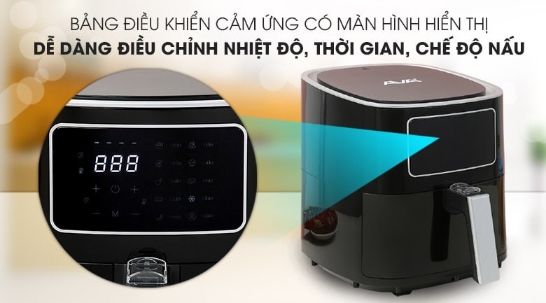 Nồi chiên không dầu Ava AF40155D 5 lít