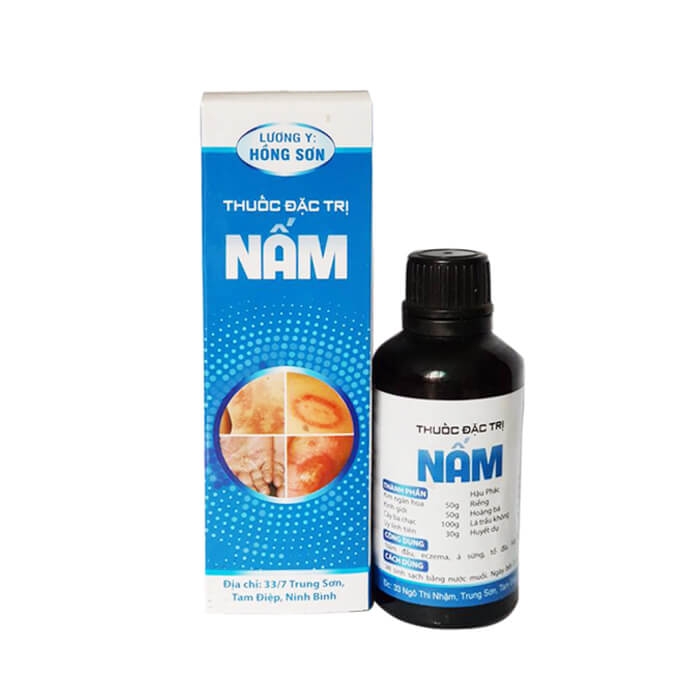 Nước Bôi Đặc Trị Nấm Da Tổ Đỉa Hồng Sơn 50ml