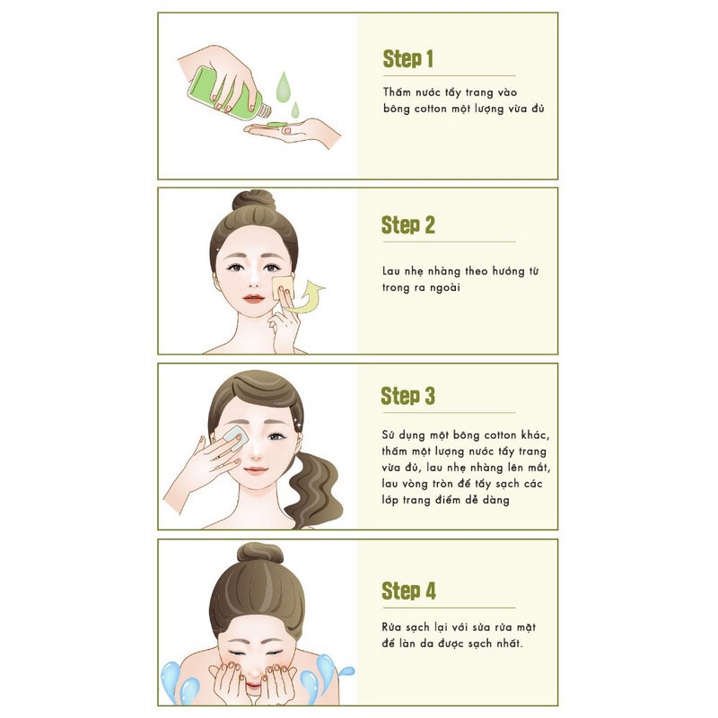 Nước Tẩy Trang B.O.M Từ 8 Loại Trà 500ml Eight Tea Cleansing Water