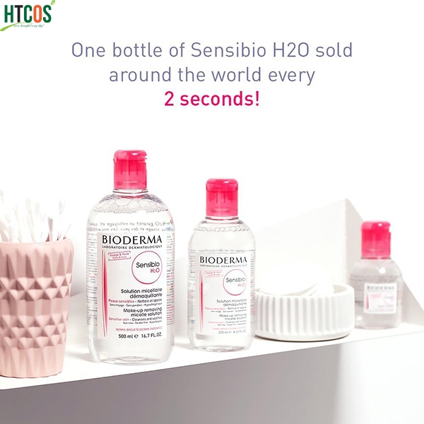 Nước Tẩy Trang Bioderma Dành Cho Da Nhạy Cảm 100ml Sensibio H2O