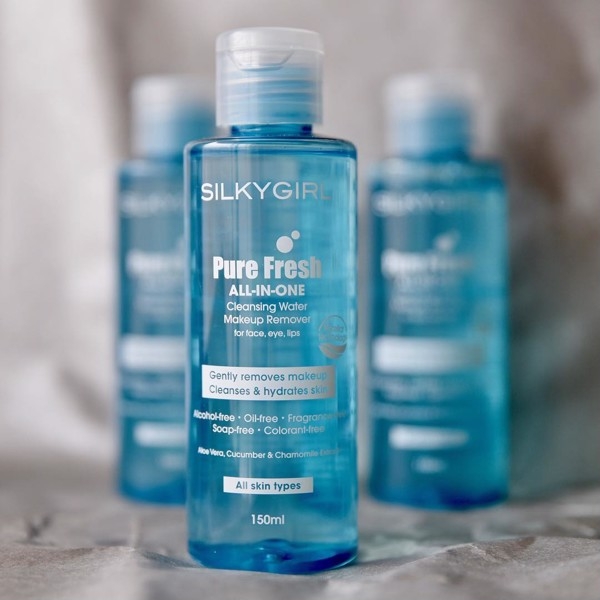 Nước Tẩy Trang SILKYGIRL 150ml Pure Fresh Cleansing Water Makeup Remover