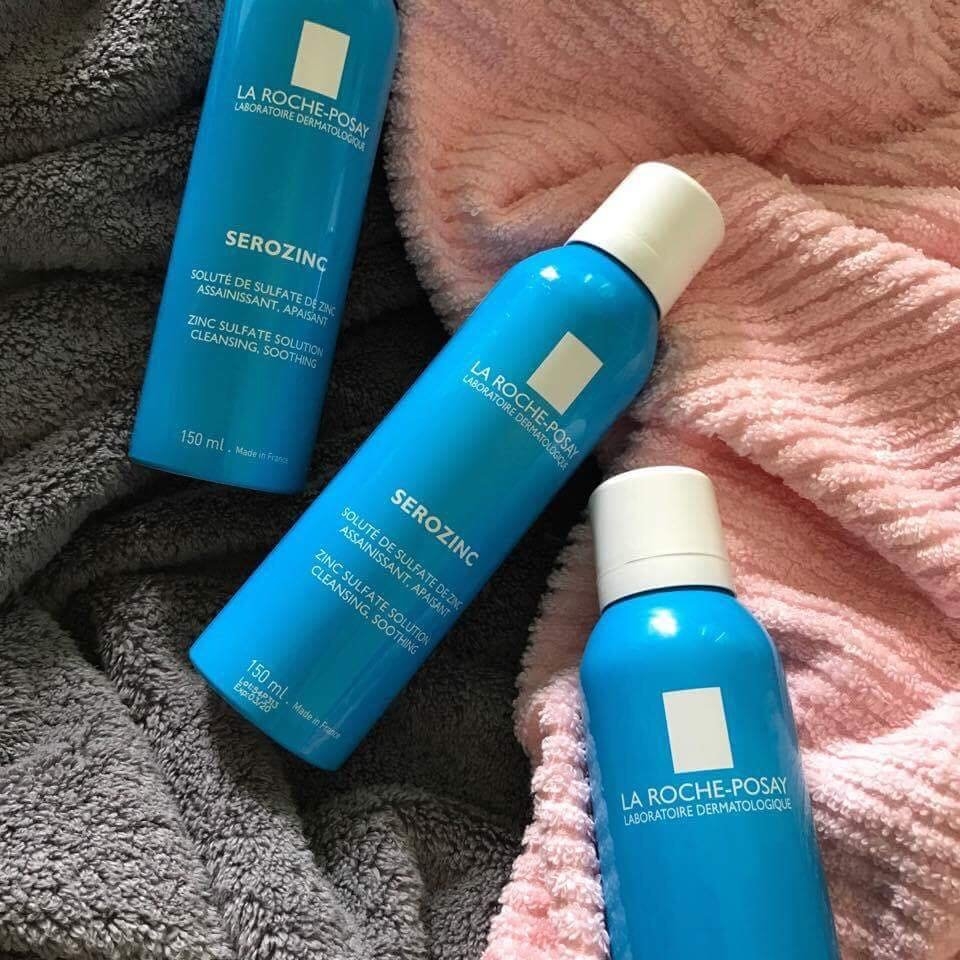 Xịt Khoáng La Roche-Posay Làm Sạch & Dịu Da Dầu Mụn 50ml Serozinc Zinc Sulfate Solution Cleansing, Soothing