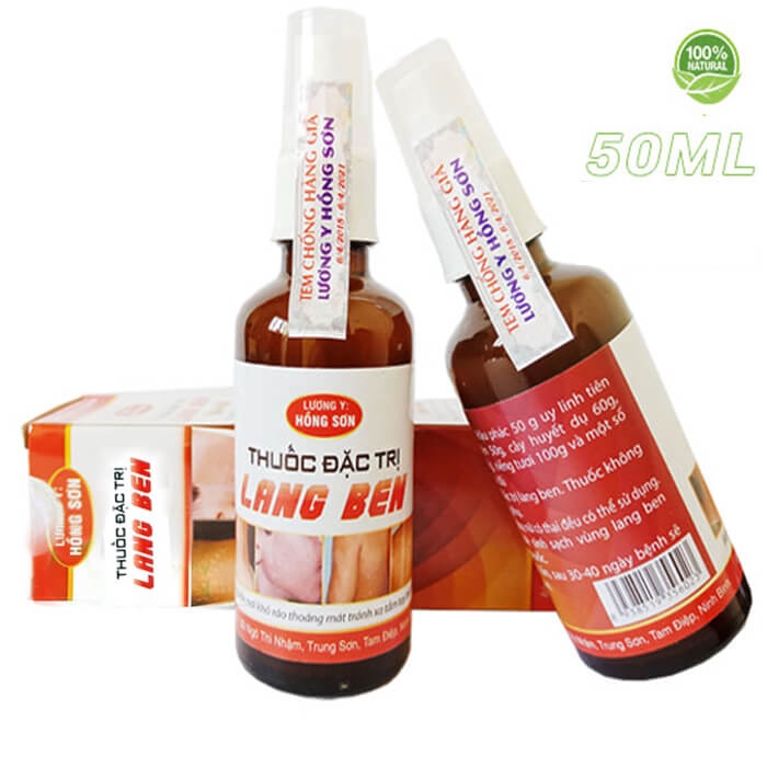 Nước Xịt Lang Ben Hồng Sơn 50ml