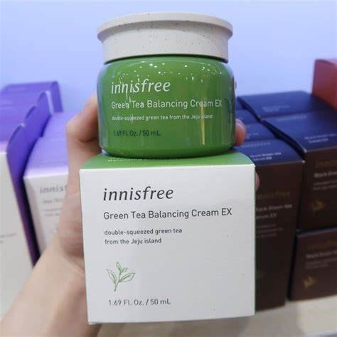 Kem Dưỡng Da Innisfree Green Tea Balancing Cream EX 50ml