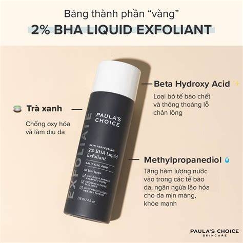 Dung Dịch Tẩy Da Chết Paula’s Choice BHA 2% 30ml Skin Perfecting 2% BHA Liquid