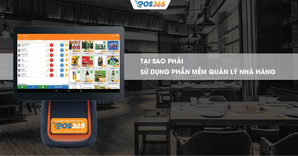 Phần Mềm Quản Lý Quán Nhậu