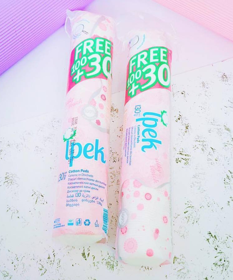 Bông Tẩy Trang Ipek Cotton Pads Thổ Nhĩ Kỳ 130 Miếng