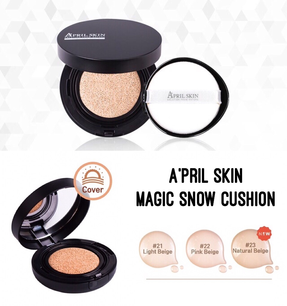 Phấn Nước April Skin Magic Snow Cushion SPF 50+ PA+++