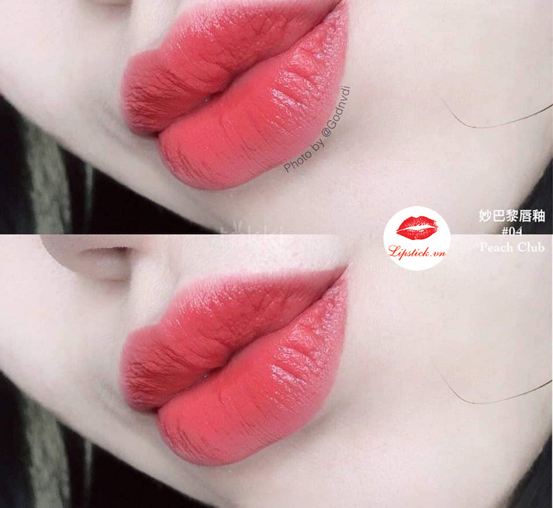 Son Lì Dạng Kem Bourjois Màu Hồng Đào 04 Peach Club 7.7ml Rouge Edition Velvet