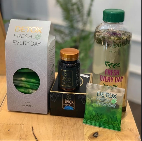 Bộ Đôi Giảm Cân Go Detox Và Thanh Lọc Cơ Thể Detox Fresh