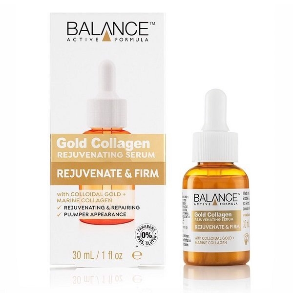 Tinh Chất Vàng Balance Active Formula Dưỡng Căng Bóng Da, Ngừa Lão Hóa 30ml Gold Collagen Rejuvenating Serum