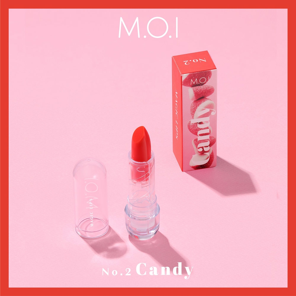 Son Dưỡng M.O.I Magic Lips 02 Candy Màu Cam Magic Lips No.2 Candy