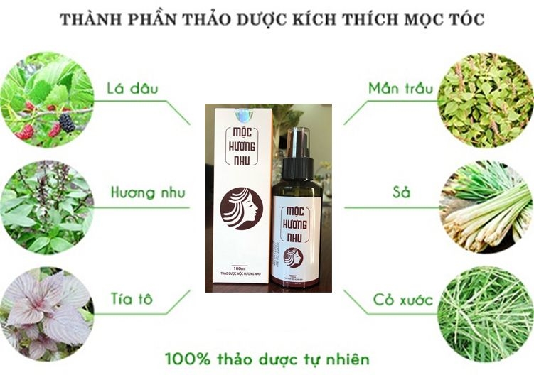 Thảo dược mọc tóc Mộc Hương Nhu