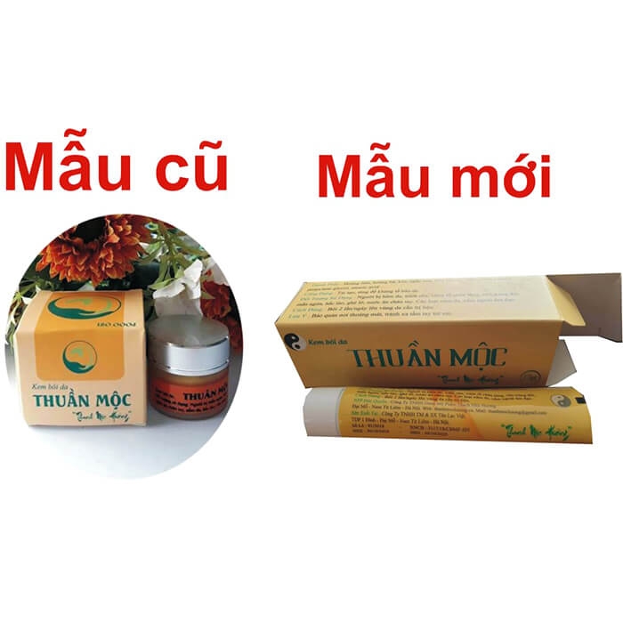 Kem bôi da Thuần Mộc 13g – Thanh Mộc Hương