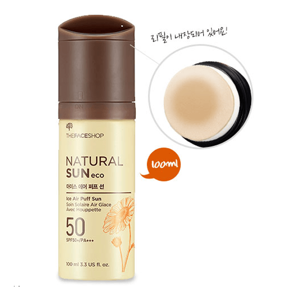 Kem Chống Nắng Natural Sun Eco Ice Air Puff Sun SPF50+ PA+++