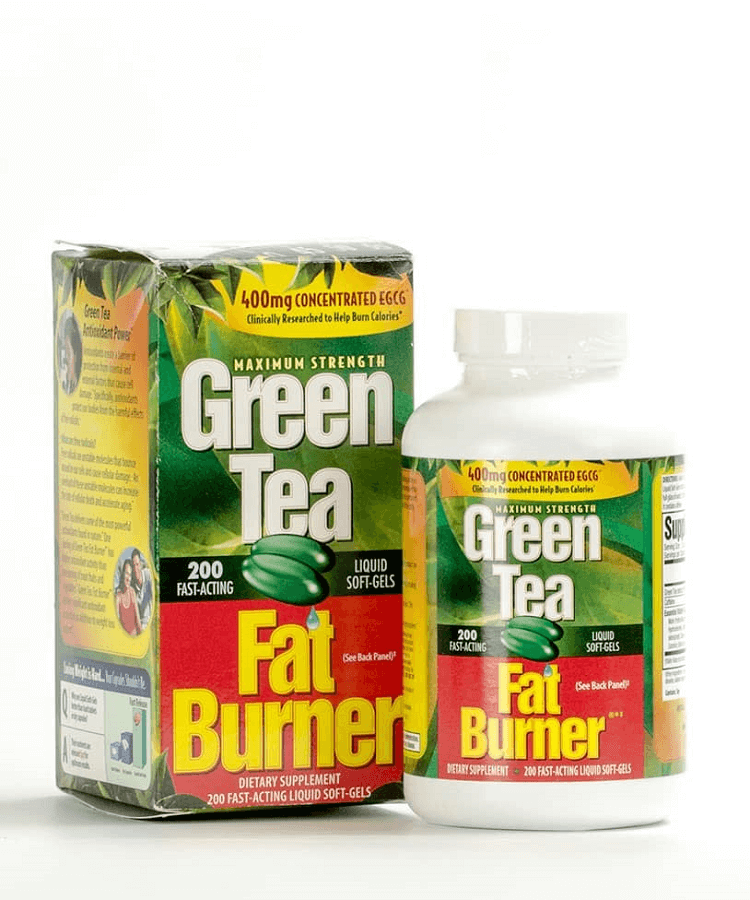 Viên Uống Giảm Mỡ Trà Xanh Green Tea Fat Burner 400mg Chính Hãng USA Mỹ