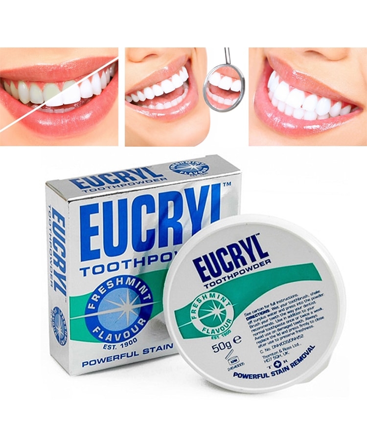 Thuốc Tẩy Trắng Răng Eucryl Toothpowder - Nhập Khẩu Anh Quốc
