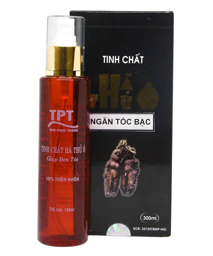 Tinh Chất Hà Thủ Ô Đỏ – Trị Tóc Bạc, Kích Thích Mọc Tóc Trị Hói Đầu