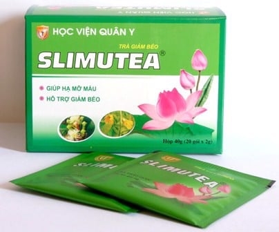 Trà Giảm Cân Slimutea HVQY Hộp 20 Gói