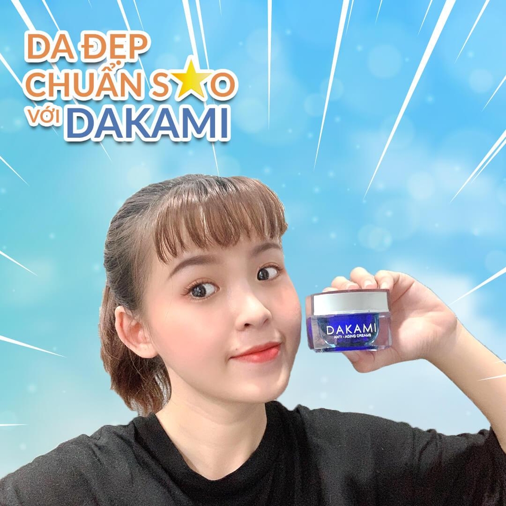 Kem dưỡng da cao cấp Dakami - Dưỡng trắng da, chống lão hóa